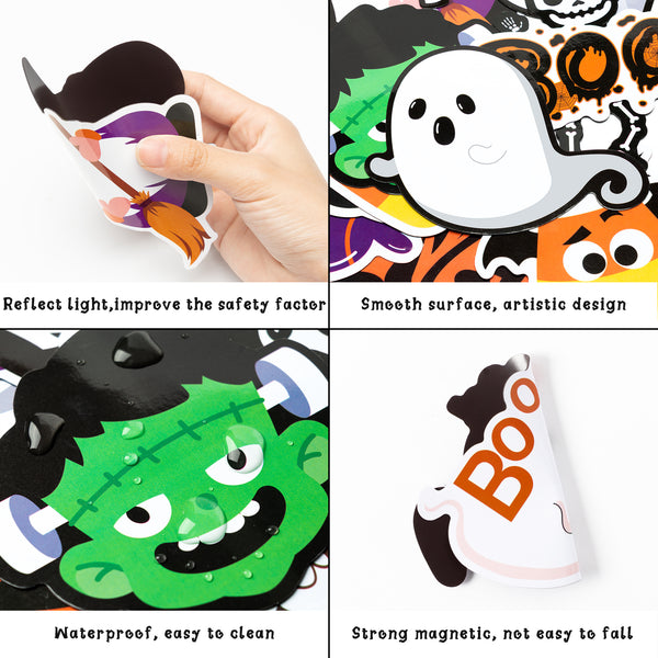  X1zuue 20Pcs Halloween Magnet Car Decorations